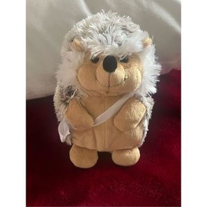 Hedgehog Plush Woodland Creature Stuffed Animal Frankford Cute Fluffy Plushy 6"